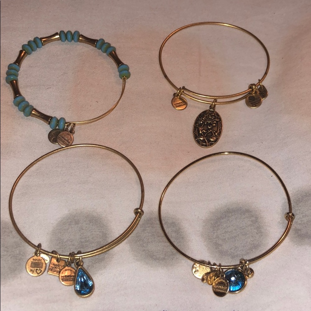 Alex and ani bracelets. Come all in a set - Picture 1 of 8